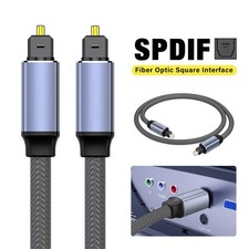 Toslink Digital Optical Audio Cable Multi-Channel for Sound Bar Home Theatre 3m