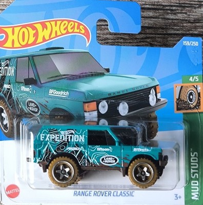Range Rover Classic - Hot Wheels 2022 - Mud Studs - Neu Ovp