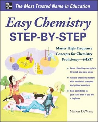 Easy Chemistry Step-By-Step Paperback Marian DeWane
