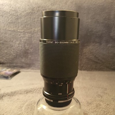 Vivitar Professional 80-200mm F/4 Camera Lens Made In Japan With Warranty