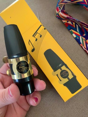 #ad Alto Saxophone Mouthpiece Kit Reeds Ligature Pads Cap Accessories Set 29PCS $19.20