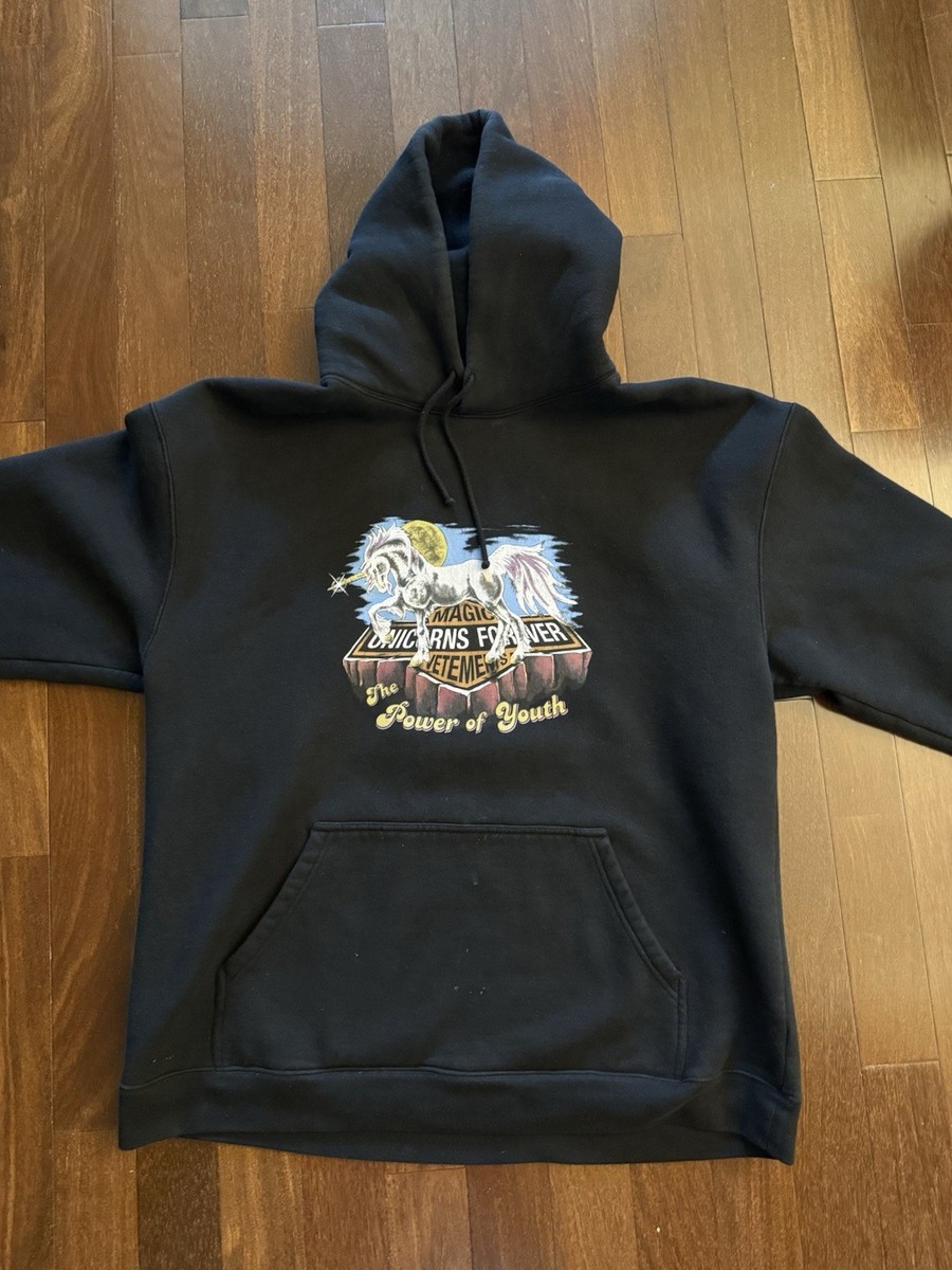 VETEMENTS マジックユニコーンパーカー VETEMENTS ヴェトモン 20AW MAGIC UNICORN HOODIE マジック