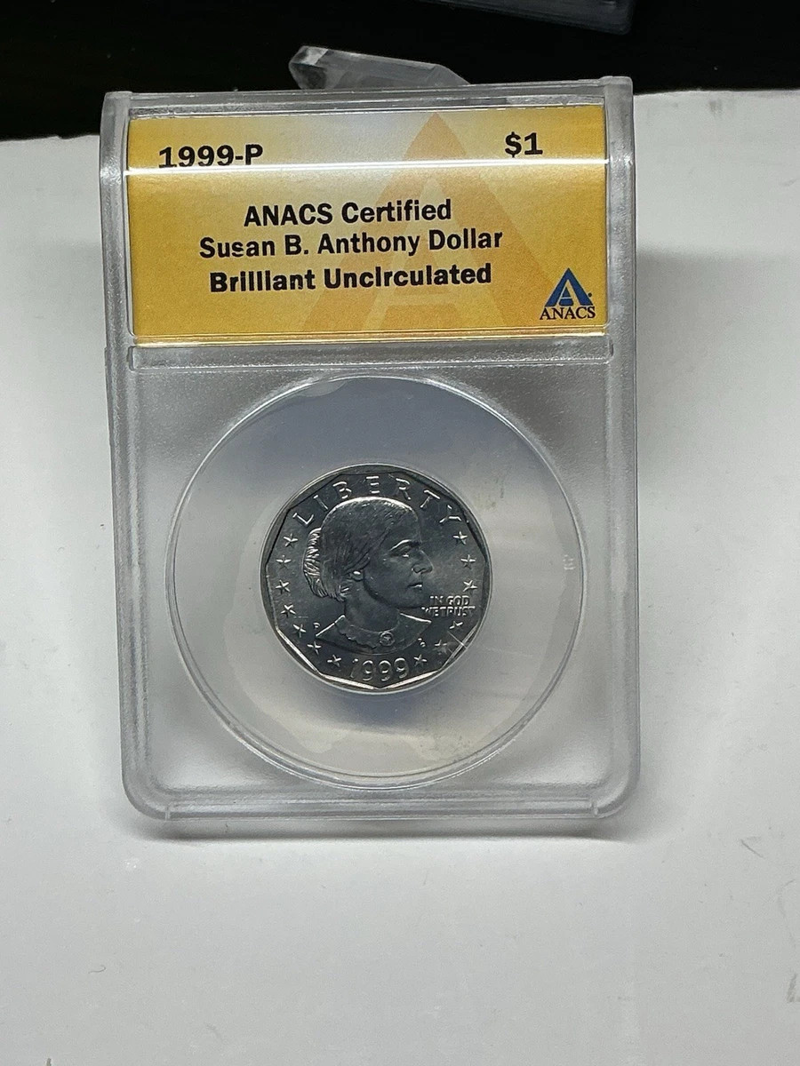 ANACS Susan B Anthony Dollars (1979-1981, 1999) for sale | eBay