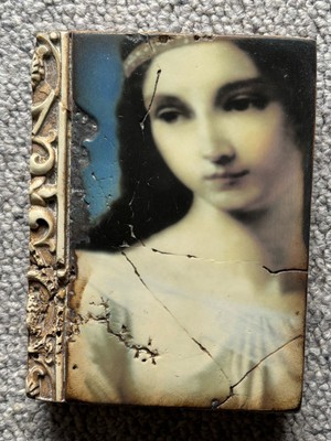 Sid Dickens T-174 Dido Memory Wall Block Tile 2006 Fall Carthage Retired