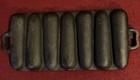 Vintage Cast Iron Mini 7 Cornstick Pan With Handles — photo 10