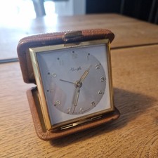 Kienzle Reisewecker Wecker Vintage Made in Germany Uhr 50iger Jahre