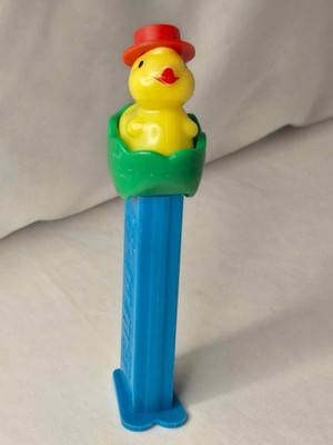 PEZ Chick Hatching Green Egg Dispenser 1994