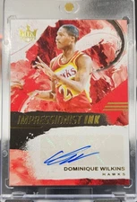 🔥Dominique Wilkins Numbered /99 Auto Atlanta Hawks