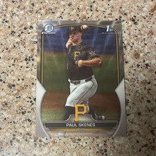 Topps 2023 Bowman Draft Chrome 1st Edition Paul Skenes #BDC-14 Pirates