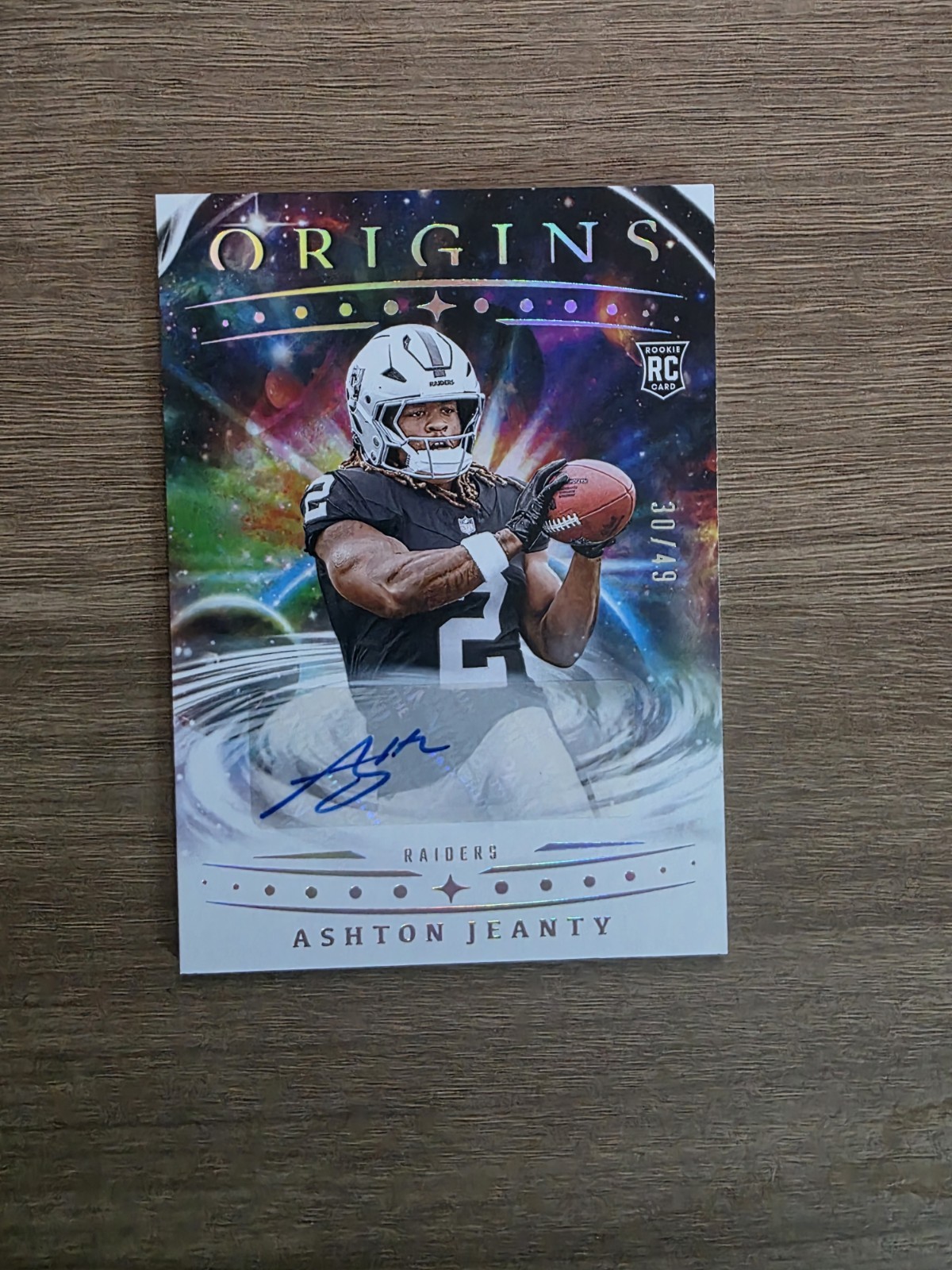 2025 Panini Origins - Rookies Ashton Jeanty #139 Autographs /49