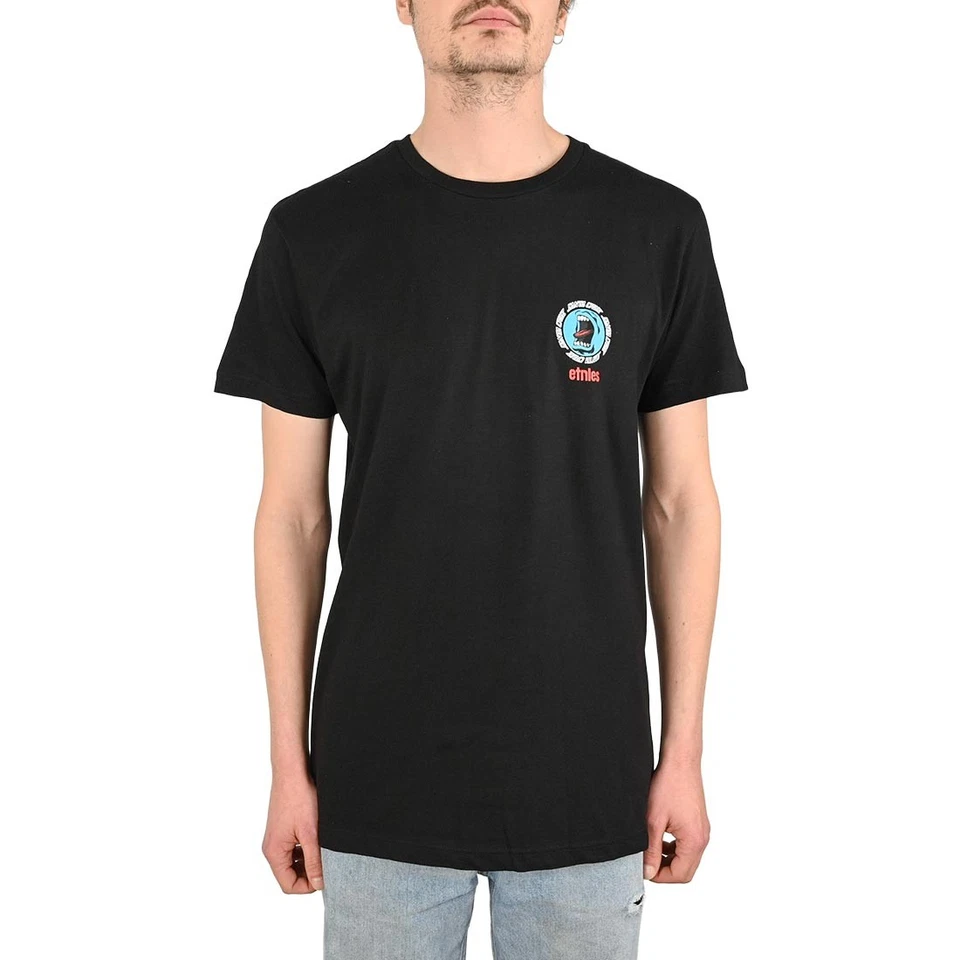 Etnies X Santa Cruz Screaming Hand T-Shirt S/S - Noir - Photo 3/4