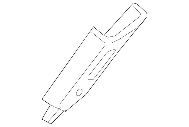 Genuine Nissan Upper Center Pillar Trim 76914-4RA0A