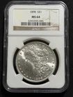 1898 $1 Morgan Silver Dollar NGC MS64 - Low Mintage Year - One day Sale!!!