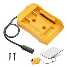 DC Starlink Mini Battery Adapter - Short Yellow - Starlink Mini Battery Adapter