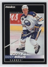 1992-93 Pinnacle Randy Moller #176 0a4