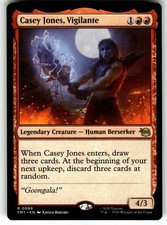 MTG Magic: The Gathering TMNT Card #88 Casey Jones, Vigilante