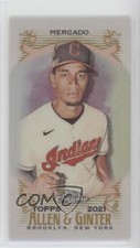 2021 Topps Allen & Ginter Chrome Mini Oscar Mercado #164 4l8