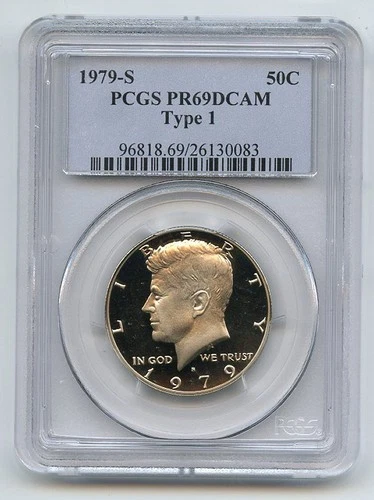 1979-S Kennedy Half Dollar Proof — photo from the most recent tracked eBay sale