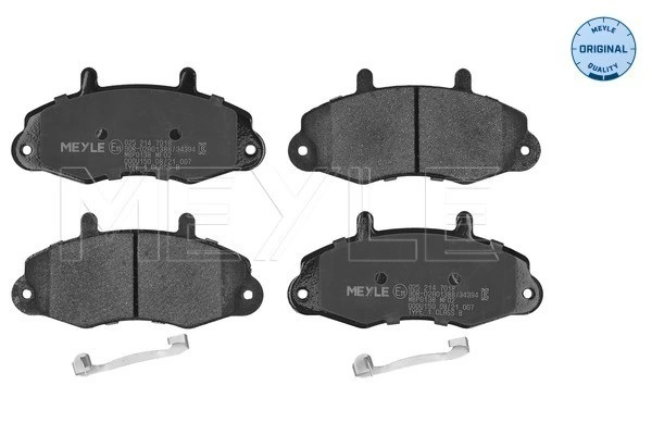 Plaquettes de frein Meyle 025 214 7018 pour disques de frein auto OE 1074971