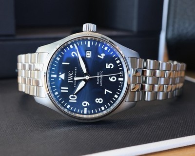 IWC Pilot's Watch Blue Men's Watch - IW3282-04
