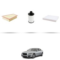 Hoffcar Wartungsset - 3 Filter FüR Jaguar Xe (X760) 5.0 441KW Ab 2018