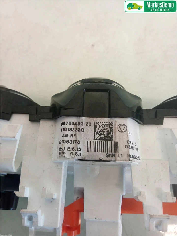 Centralina Clima ORIGINALE PEUGEOT 208 I (CA_, CC_) 2015 - Immagine 3 di 3