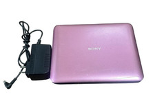 SONY DVP-FX780 PORTABLE CD / DVD PLAYER 7-Inch DOLBY DIGITAL Pink DC12V