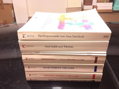 Data Book = Xilinx Rare 1992 FPGAs & XACT OrCAD Viewlogic User Guides = Lot