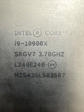 Intel Core I9-10900X Desktop Processor 3.70GHz 10-Core SRGV7
