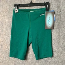 Dolfin Men's Size 26 Reliance Forest Green Solid Jammer swimming Shorts New