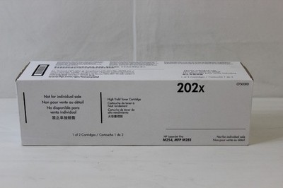 HP CF500XD LaserJet 202x Black High Yield Toner Print Cartridge M254, MFP M281