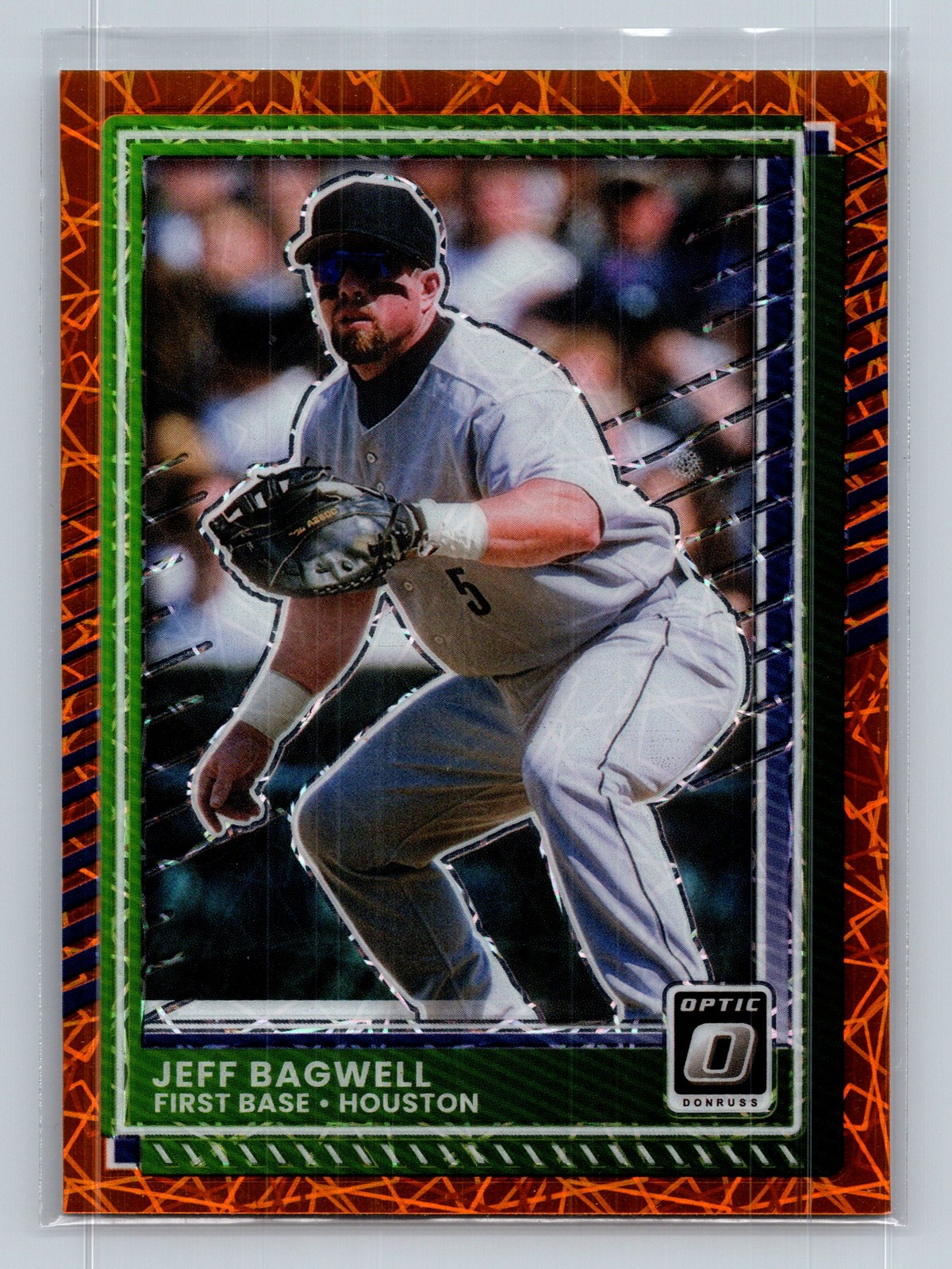 2025 Panini Donruss Optic Orange Velocity #25 JEFF BAGWELL HOF