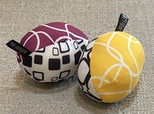 4Moms MamaRoo Baby Swing 1037 REPLACEMENT MOBILE PLUSH SENSORY BALLS Lot Of 2
