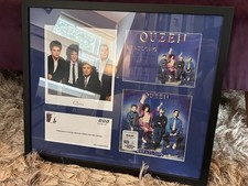 ROCK / FREDDIE MERCURY / QUEEN: FULLY SIGNED x 4 'HEADLONG' 7