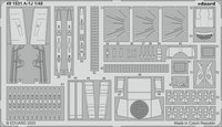 Eduard Accessories 491531 - 1:48 A-1J Tamiya - Neu