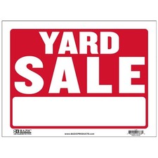 BAZIC 12" X 16" Yard Sale Sign, pack of 24