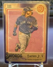 Vladimir Guerrero Jr. 2021 Topps Gypsy Queen Tarot of the Diamond #/250 SWORDS