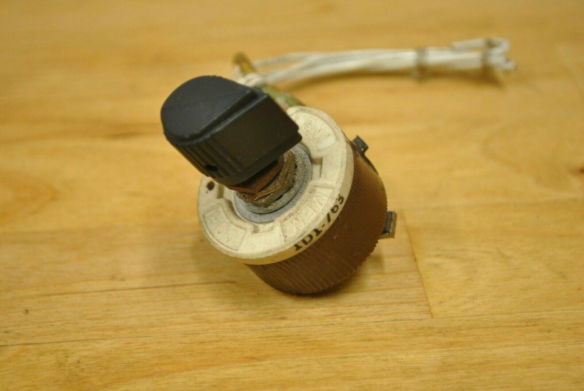 Beechcraft V35TC Bonanza Rheostat Potentiometer 1D1-763 | eBay Beechcraft V35TC Bonanza Rheostat Potentiometer 1D1-763 | eBay