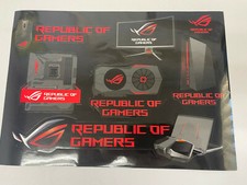 ASUS ROG Republic Of Gamer Large Decal Stickers