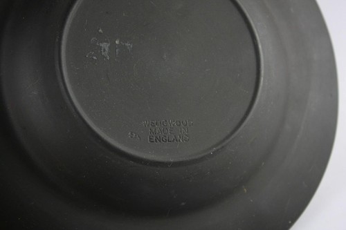 ANTIQUE WEDGWOOD BASALT DISH JULIS CAESAR PATTERN ENGLAND - Bild 4 von 6