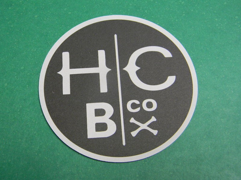 NEW HIDDEN COVE BREWING COMPANY CRAFT BEER COASTER WELLS MAINE SWORD GRAIN