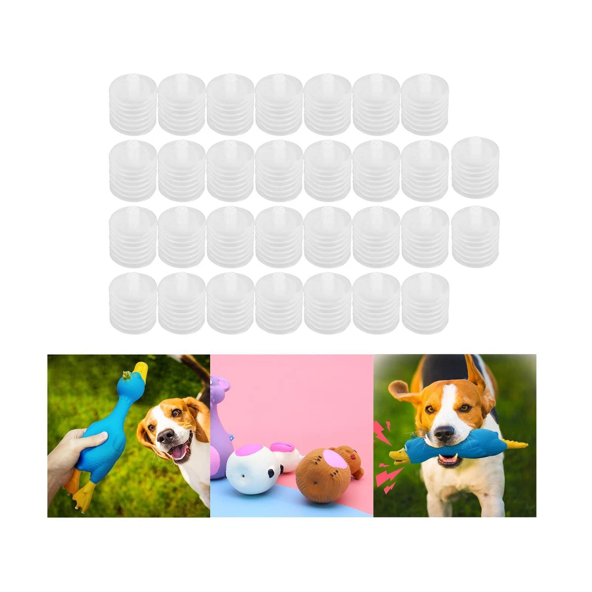 Dog top toy noise