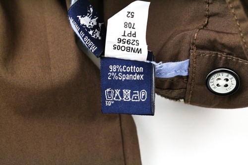 Harmont & Blaine Braune Stretchhose 52 Herren Slim Fit mit Seitentaschen - Bild 8 von 10