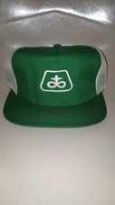 Vintage K Products USA MADE Pioneer Seed Farm Trucker Hat Snapback Cap