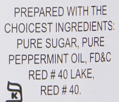 15.5 Ounce Unwrapped Pink Candy Traditional Soft Peppermint Sticks Pack of 1 - Image 3 of 3