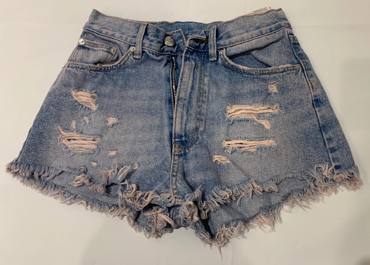 Colored jean sale shorts