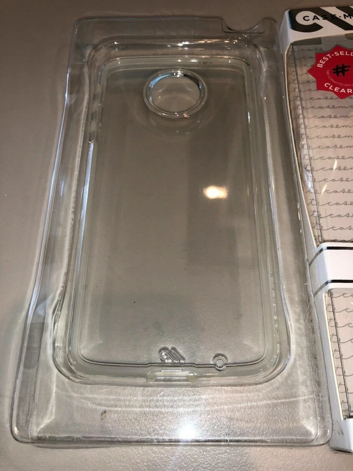 Funda rígida resistente Case-Mate desnuda para Motorola Moto Z Droid - Transparente Foto 3 de 3