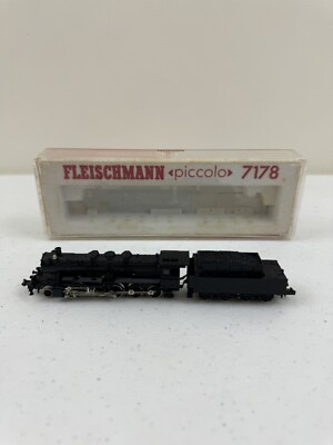 Locomotive Vapeur Fleischmann Piccolo N7178 – Train électrique Vintage Analogique
