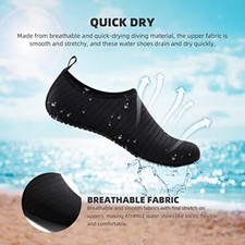 Affordable Swim Water Shoes   Lightweight, Anti-Slip  Quick-Dry for All Ages