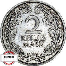 J320  2 Mark WEIMAR von 1926 A in SS  1283681